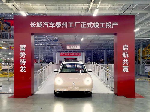 年產能10萬輛 長城汽車泰州智慧工廠正式竣工投產